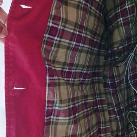 "ALLEGHANY TRAIL" WOMENS  BUTTON-DOWN100%COTTON FLANNEL WORK JACKET..SZ.M - Picture 5 of 10